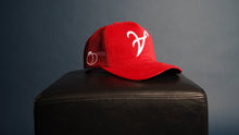 Load image into Gallery viewer, Hot Atlanta Red Trucker hat
